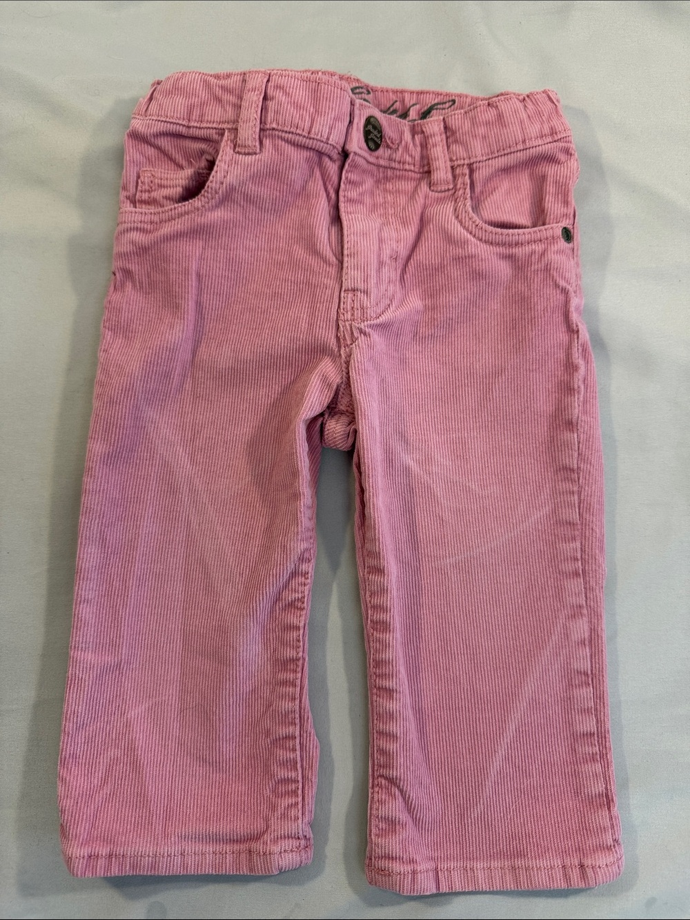 L.O.G.G - Girls' Pink Corduroy Pull-On Trousers